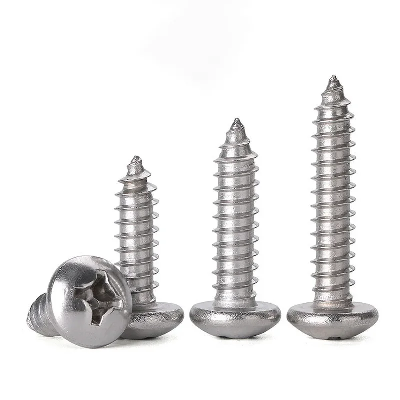 2 ~ 30 шт. винт с крестообразным шлицем из нержавеющей стали 304 M3.5 M4 M4.2 M5 M6 M8 Саморезы