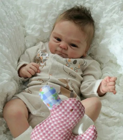 

17inch COOMALU Reborn Doll Kit LIMITED EDITION Unfinished Doll Parts with Cloth Body