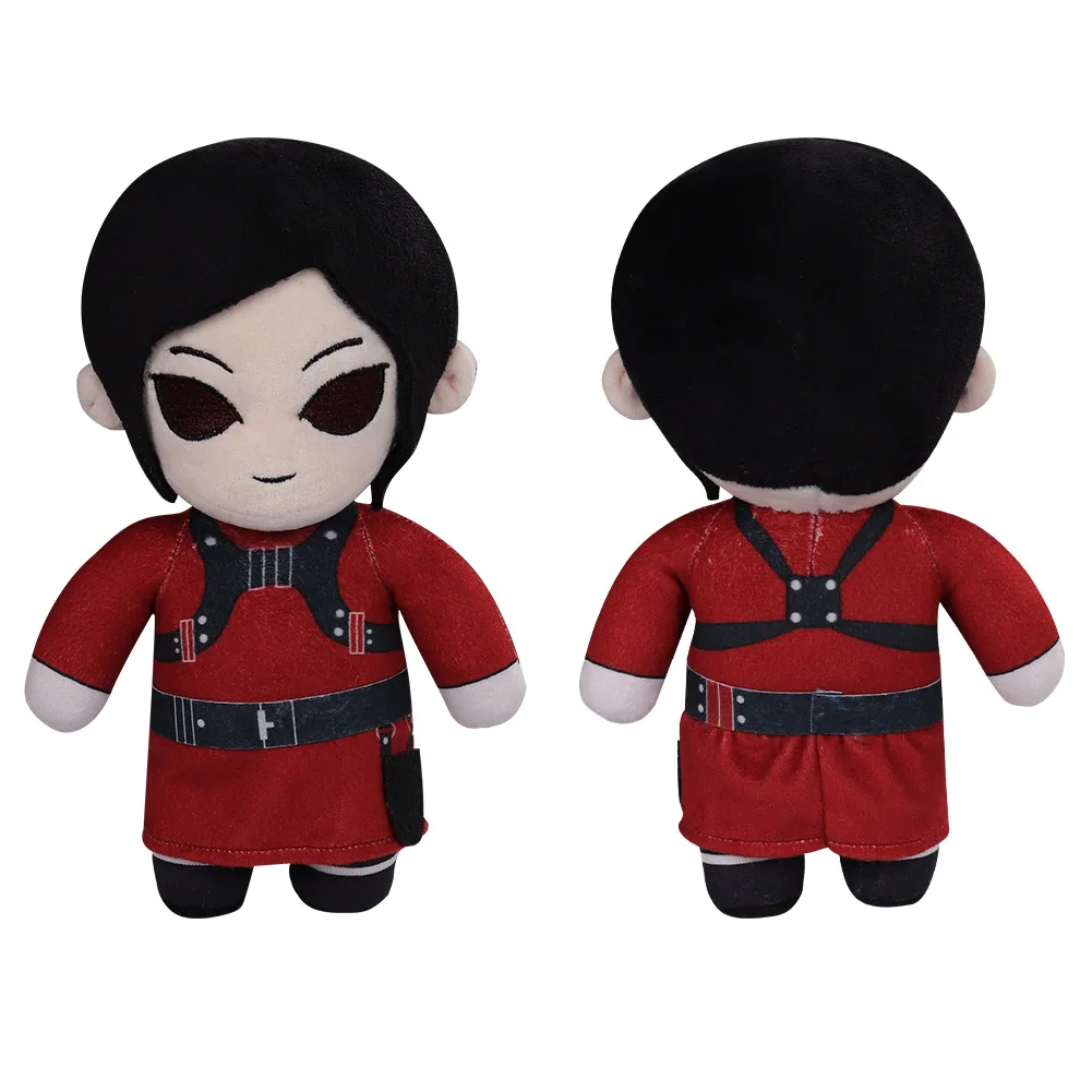 

Biohazard Resident 4 Remake Ada Wong Evil Cosplay Plush Toys Cartoon Soft Stuffed Dolls Mascot Costume Halloween Xmas Gift Kids