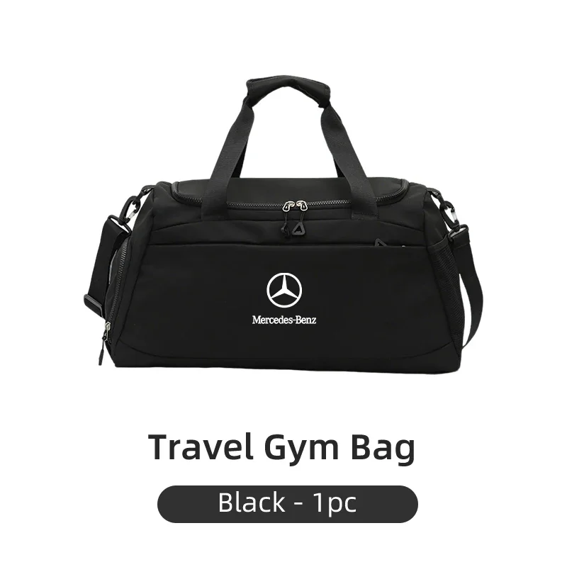 

2025 Горячая автомобильная спортивная сумка, большая вместительная сумка на плечо, дорожный рюкзак, аксессуары для Mercedes Benz AMG A C E Class W201 W210 W108 W2