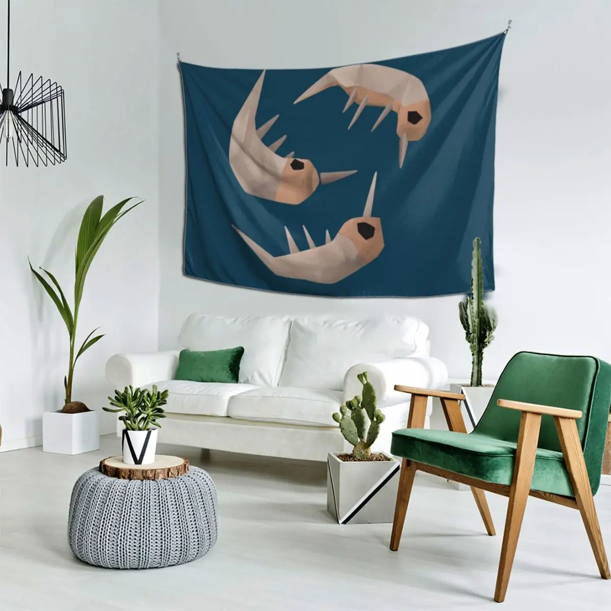 Runescape креветки гобелен эстетика для декора стен комнаты подвесное украшение