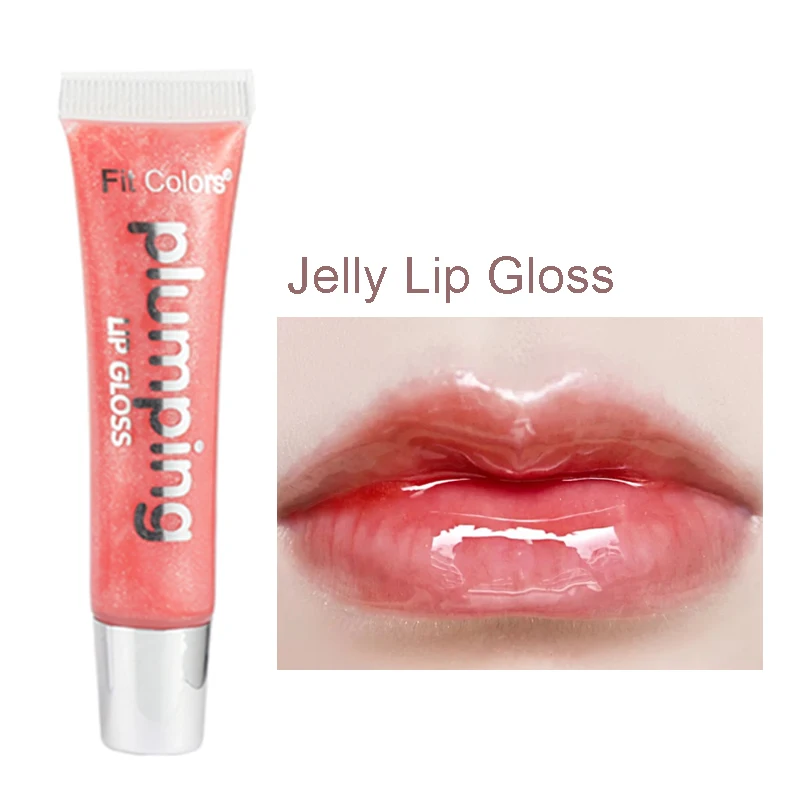 

8 Colors Crystal Jelly Plumping Lip Gloss Moisturizing Liquid Lipsticks Long Lasting Makeup Transparent Lips Tint Cosmetic