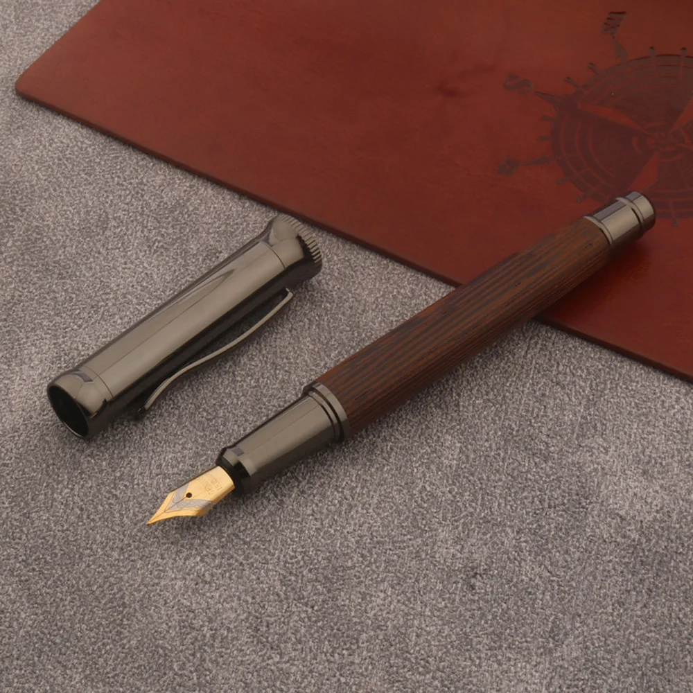 

Перьевая ручка Chouxiongluwei венге серого цвета