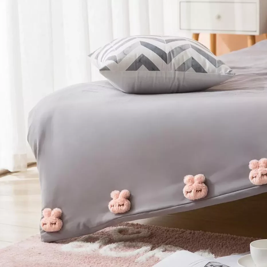 

Rabbit Claw Shaped Quilt Holder Straps Suspenders Mattress Cover Clips Bed Sheet Anti-slip Grippers