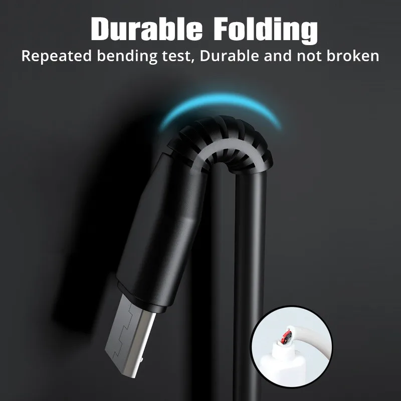 Tkey 2 в 1 Micro USB C кабель зарядного устройства для мобильного телефона Xiaomi Huawei типа разветвитель зарядки двух проводов