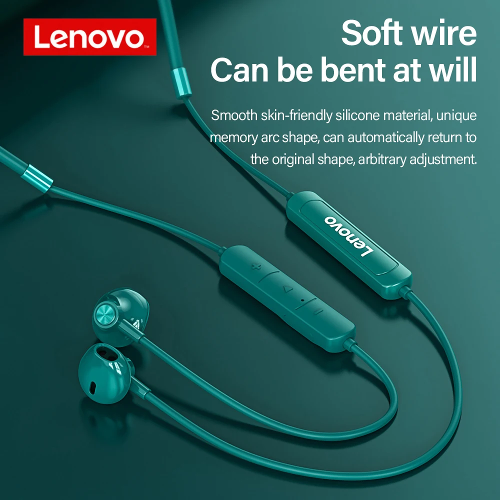 Новые беспроводные наушники Lenovo SH1 Bluetooth 5 0 гарнитура IPX5 водонепроницаемые