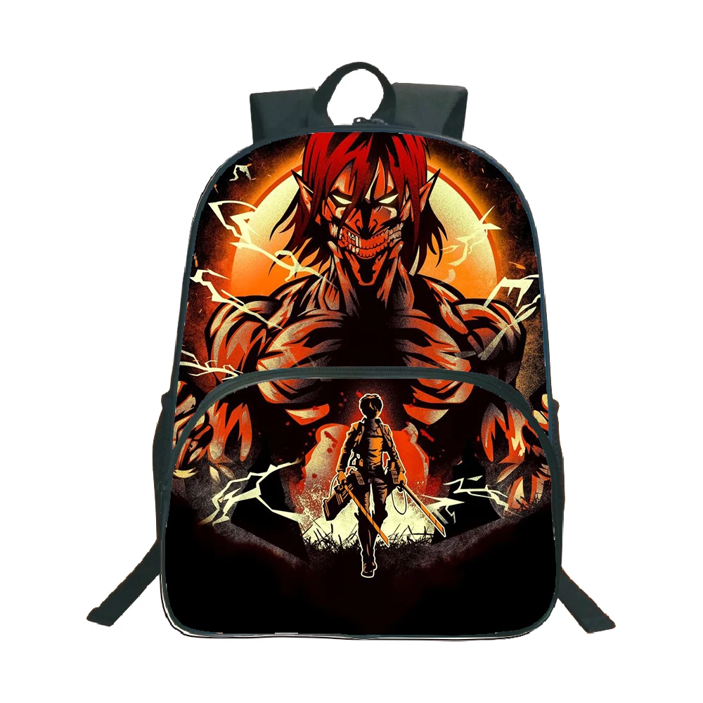 

3D Bags Attack-on-titan Teen Stationery Storage Back Pack Harajuku Anime Boys Girls School Bags Unisex Fashion Climb Backpacks