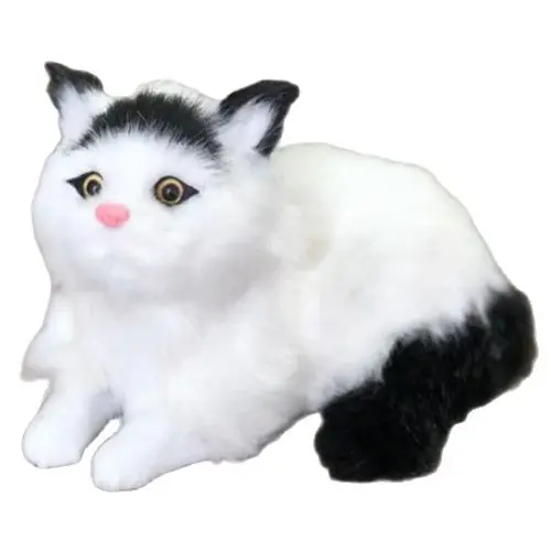 Бесплатная доставка плюшевая игрушечная кошка анимированная мини кошка ...