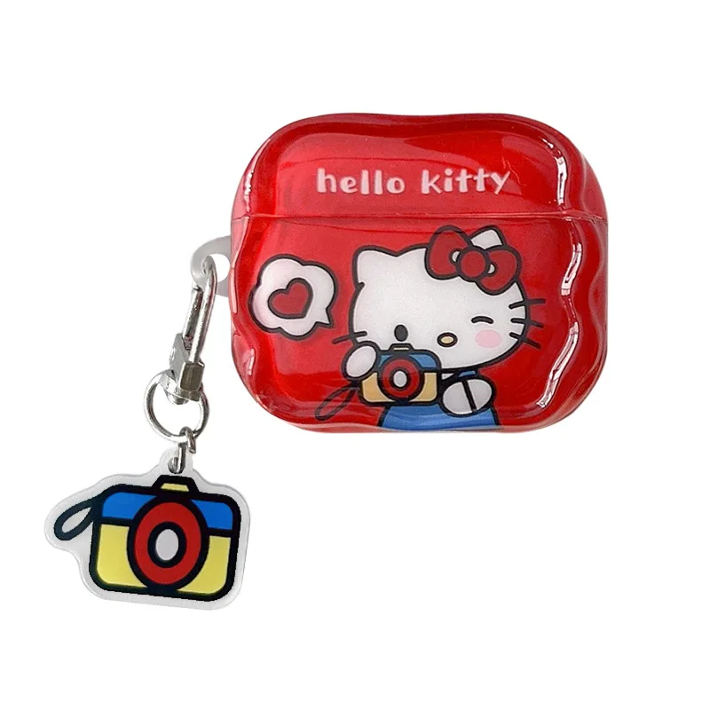 Новый защитный чехол Hellokitty Bluetooth для AirPods1/2 AirPods3 Generation pro2 Apple Sanrio наушников