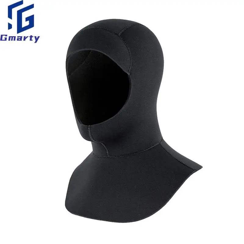 

3mm Neoprene Scuba Diving Hood With Shoulder Snorkeling Equipment Hat Cap Winter Swim Warm Wetsuit Spearfishing