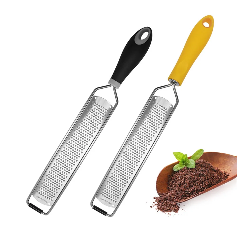

Cheese Grater & Lemon Zester Stainless Steel Kitchen Grater Slicer Cheese Grater & Vegetable Grater with Non-Slip Handle tool