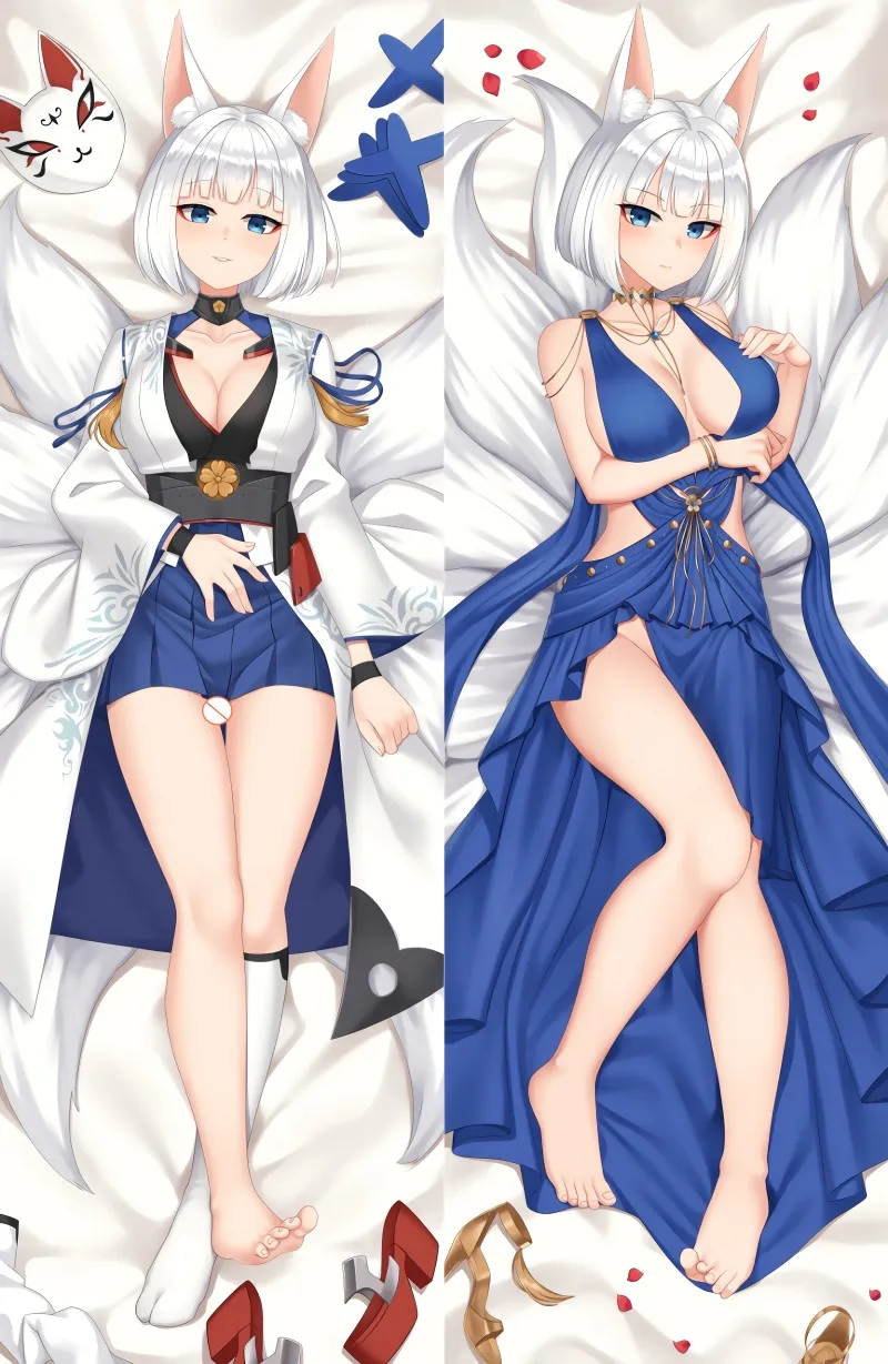 Подушка Dakimakura в стиле аниме двусторонняя наволочка для тела с принтом