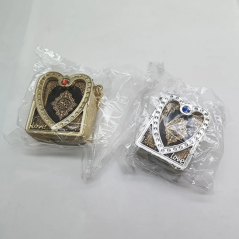 Ретро Мини Книга Корана с подвеской из настоящей бумаги может читать ожерелье