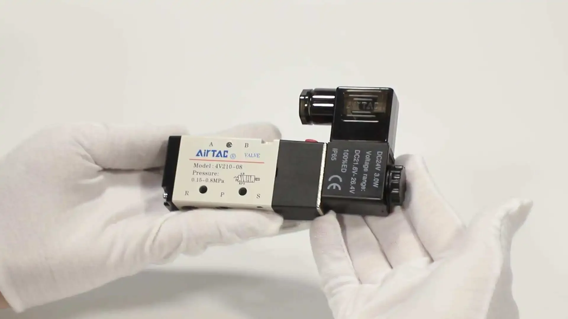 Регулирующий клапан катушки 4V110 4v310-10 220 В электронный управления газом и воздухом