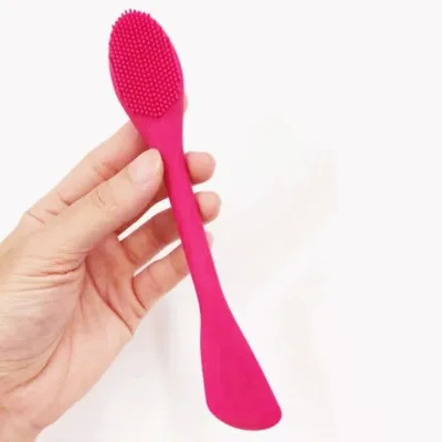 Facial Face Mask Brush Silicone Double Side Soft Mud Mixing Tool Women Washing Product Skin Care