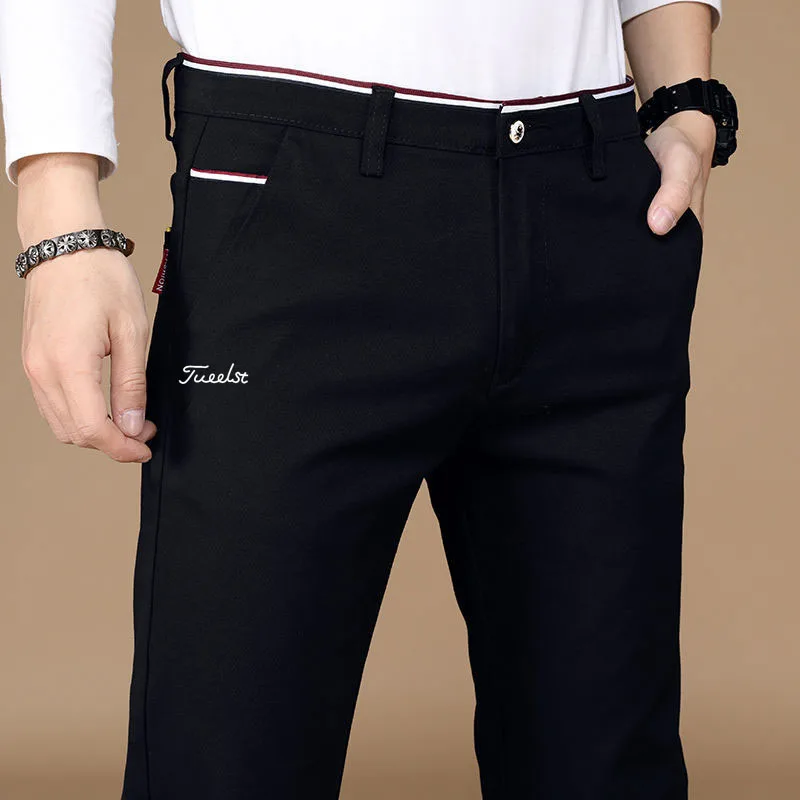 Men Golf Clothing New Summer Men Golf Pants Business Casual Quick Dry Golf Trousers Golf Wear Clothes Golf Pants