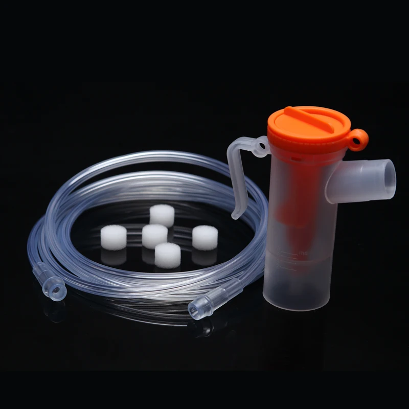 

8ml Atomized Cup& Atomizer Soft Tube Inhaler Parts Tank Cup Compressor Nebulizer Accessary Compressor Nebulizer Cup For Family