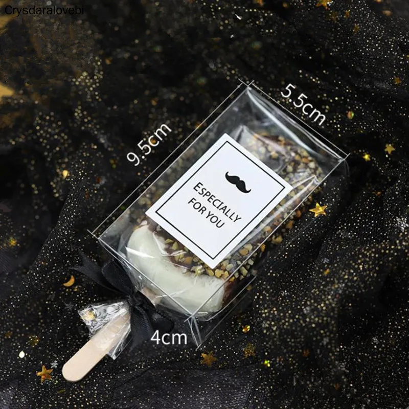 

DIY формы для домашнего мороженого, прозрачная упаковочная коробка для мороженого, конфет, шоколада, печенья, пластиковая упаковочная коробк...