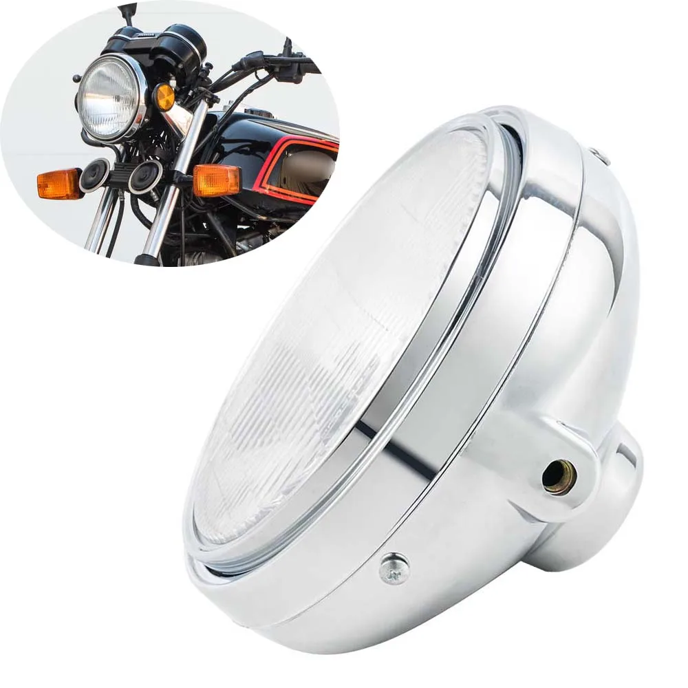 

Motorcycle 7" Headlight Headlamp Housing Assy for Honda CB650 CB650SC CB650C CB 650 Custom Street 650 Nighthawk 1980 1981 1982