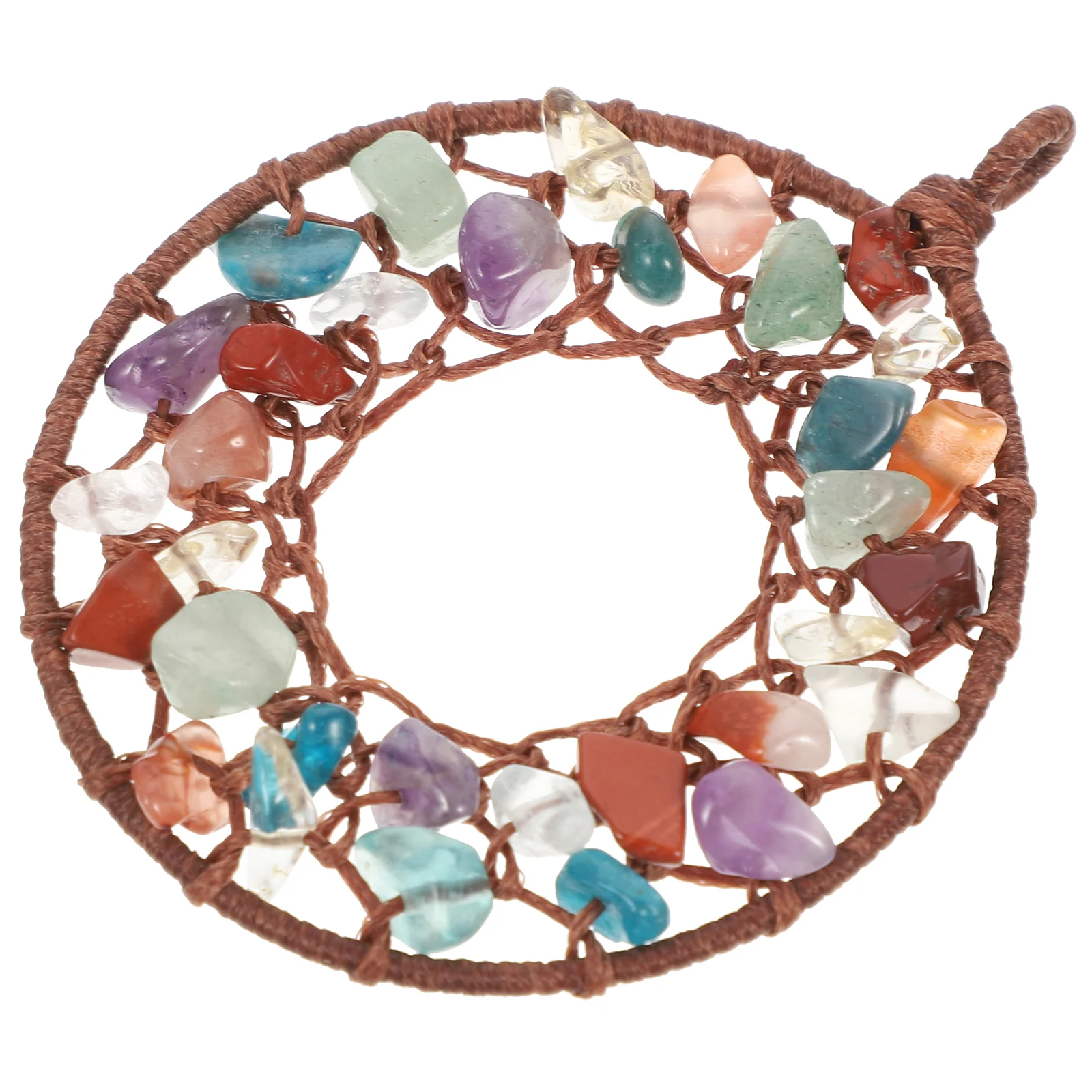 

Ловец снов, подвеска, Хрустальный гравий, украшение «сделай сам», украшение для дома