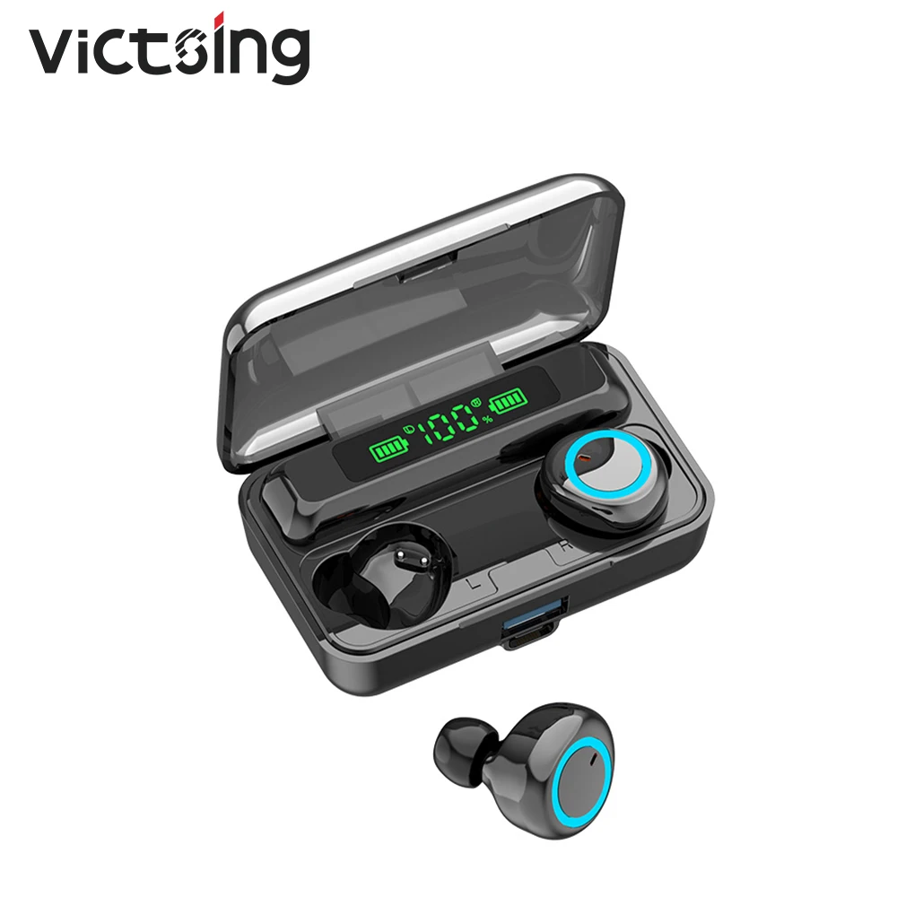 

TWS-стереонаушники VICTSING с поддержкой Bluetooth 5,1 и зарядным футляром