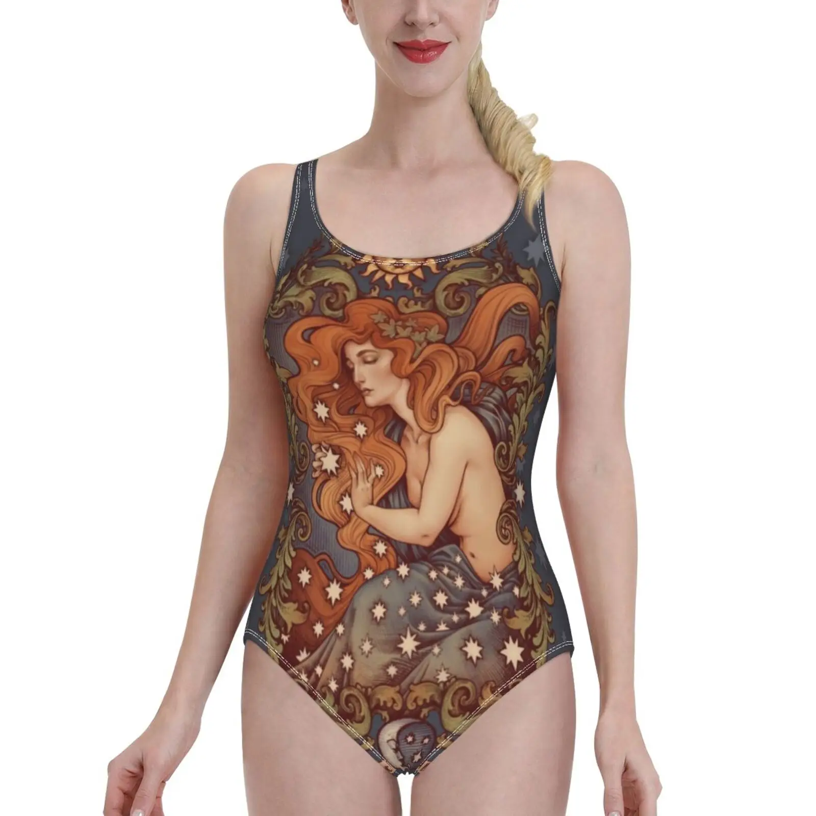 

Cosmic Lover-цветная версия цельный купальник для женщин сексуальный Монокини купальные костюмы новые пляжные купальники для девочек Cosmic Love