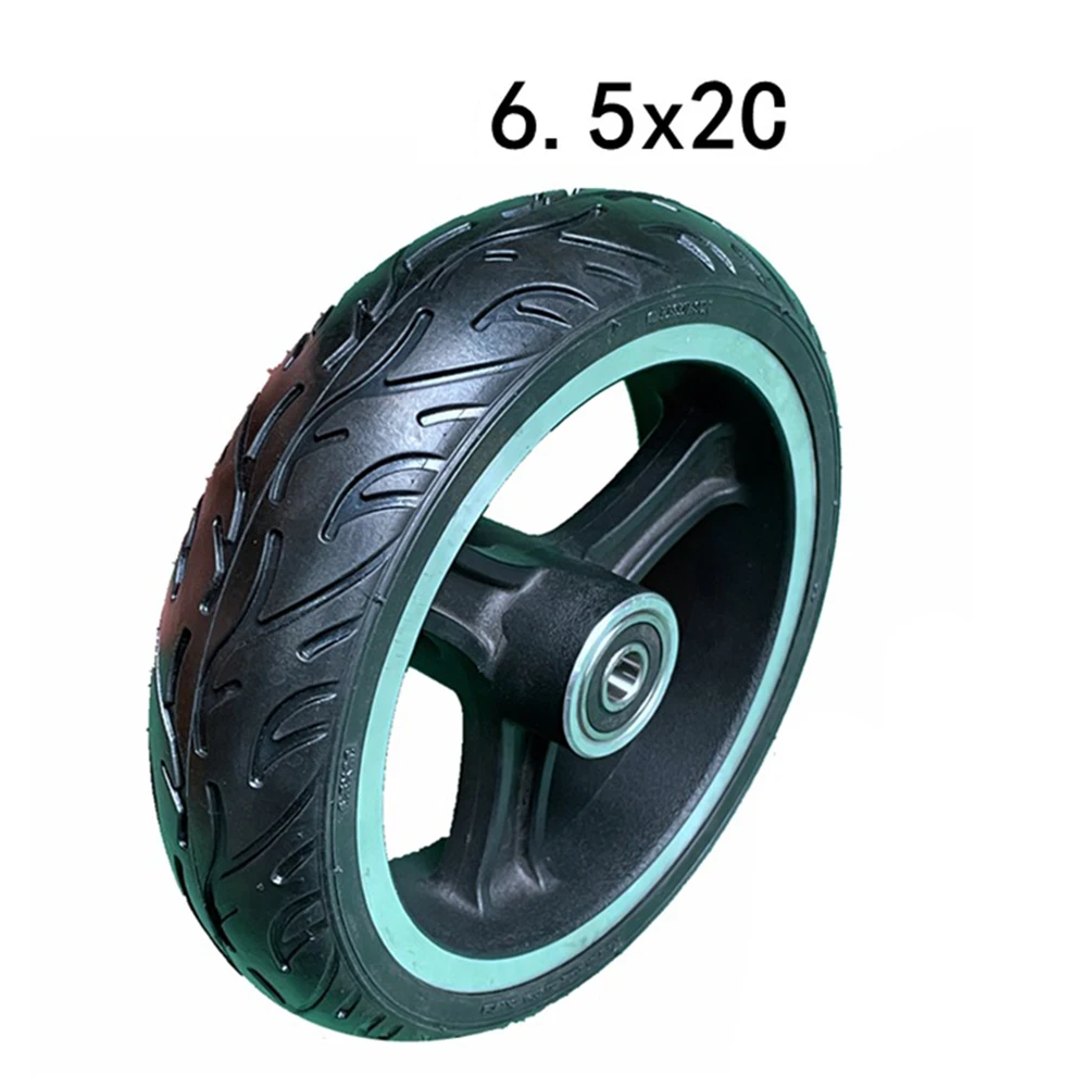 

6,5 дюймовая 6.5x2C задняя шина для скутера с Ступицей Колеса для электрического скутера, прочная резиновая шина с ступицей, отличная замена