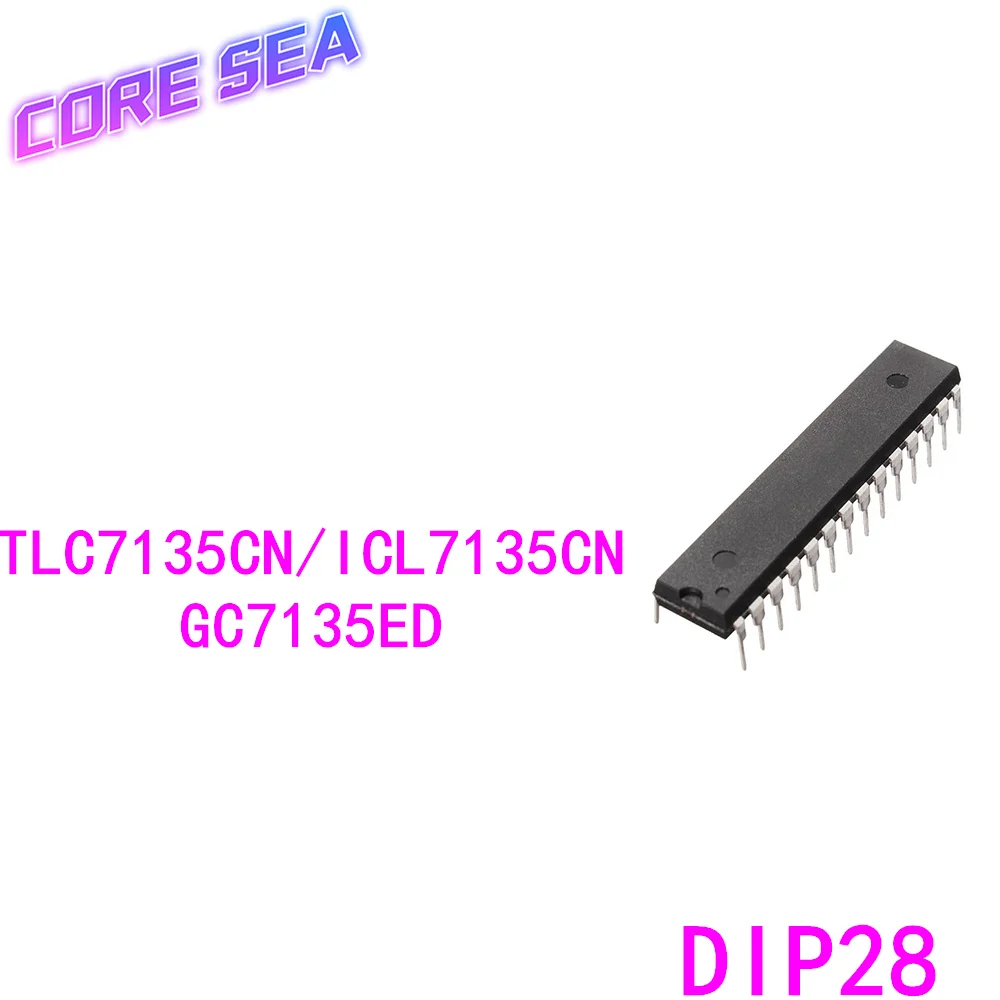 

10PCS ICL7135CN TLC7135CN ICL7135CPI GC7135ED inline DIP28