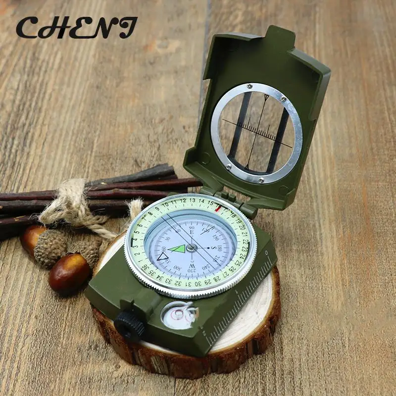 

Высокоточный военный Многофункциональный призматический компас в американском стиле, ночной Компас для кемпинга, походов