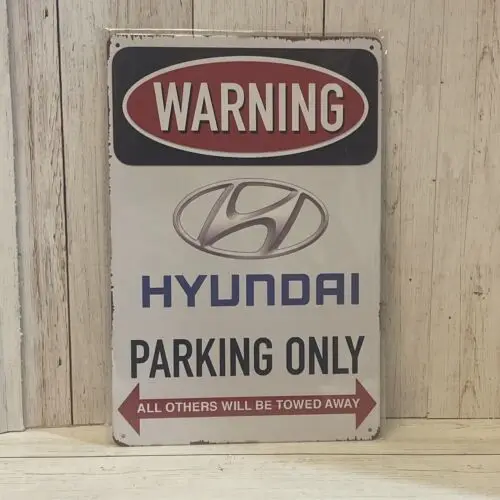

HYUNDAI Знак для парковки из алюминия