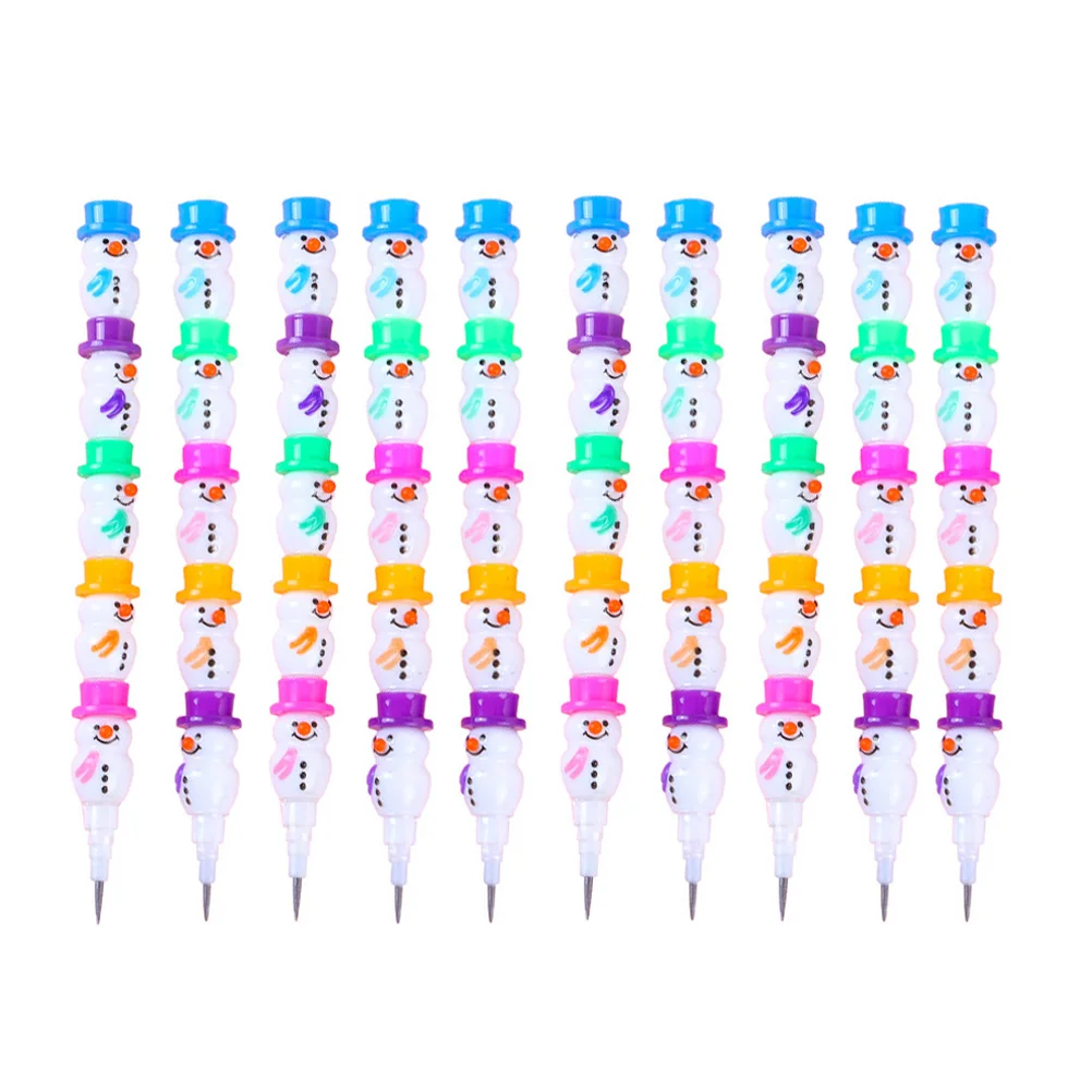 

Christmas Stackablestudent Students Multi Fillers Bag Goodie Fancy Favors Party Birthdaybulk Stacking Snowman Pen Writing