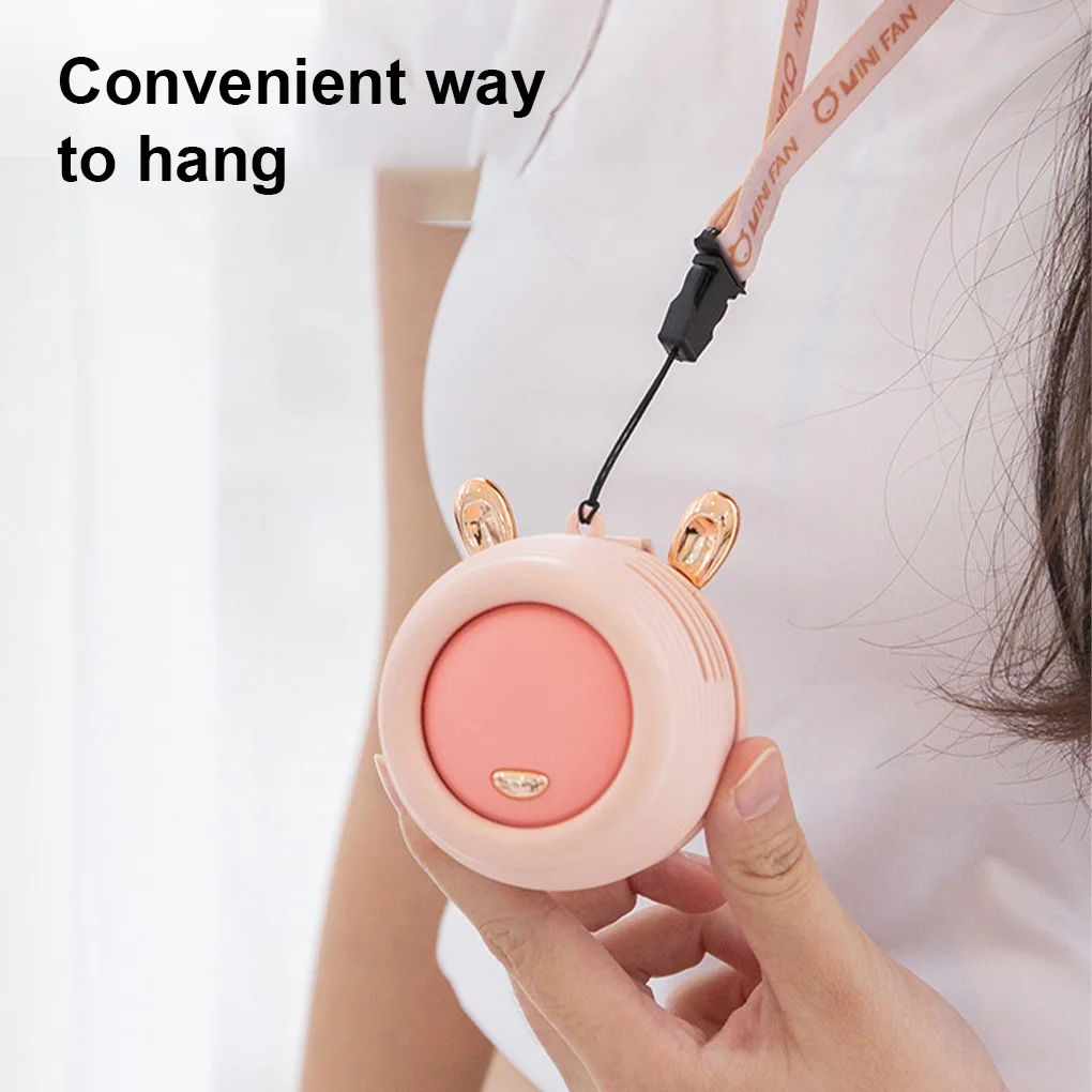 

Portable Fan Neck USB Fan Clip-On Fan Cooling Personal For Office Household Traveling Summer Cooler Air Conditioner Household