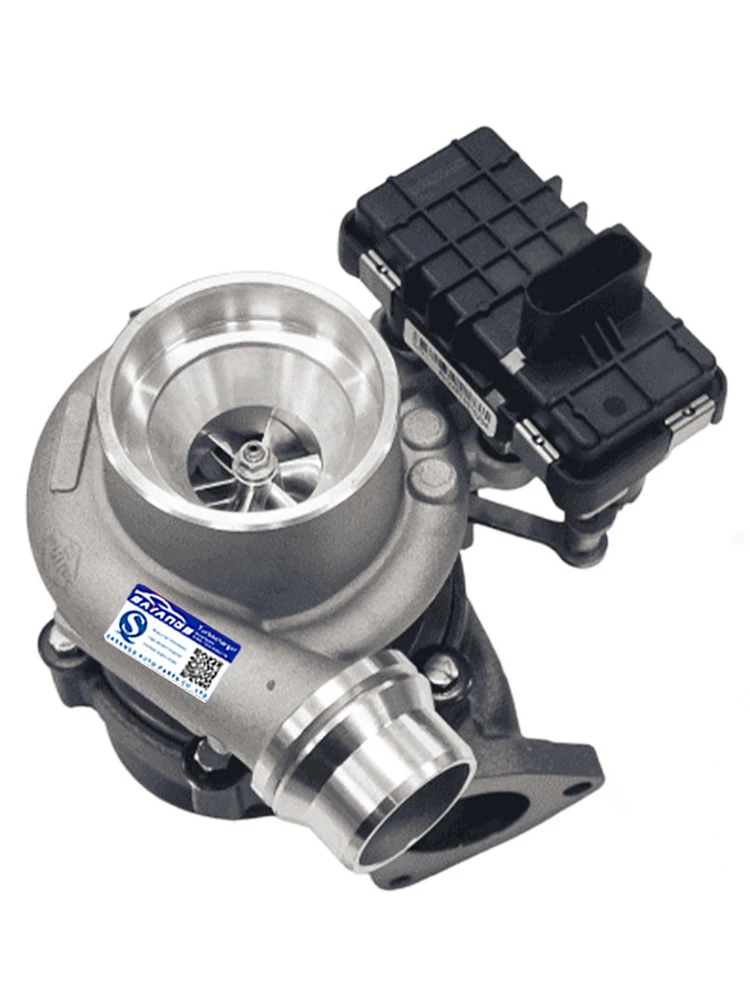 Фото Турбокомпрессор TF035HL для Jaguar XE XF Range Rover Evoque Discovery 49335-01930 G4D36K682AE G4D36K682AH 49335-01950 №5