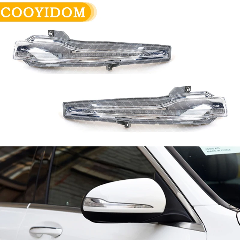 

Автомобильный зеркальный светильник заднего вида, светильник указателя поворота для Mercedes-Benz CLASS W205 W222 W213 X205 A0998115000 A0998114900