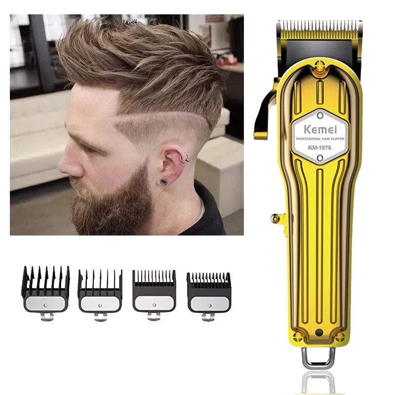 

NEW2023 Hair Clipper For Men Cordless Hair Trimmer Cutting Metal Machine Barber Rechargeable Bear Trimmer Hairdressing Supplies