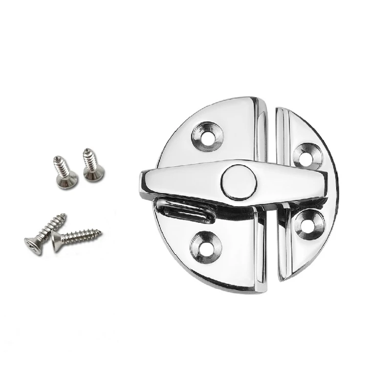 

Marine Grade Stainless Steel 316 Boat Door Cabinet Hatch Round Turn Button Twist Catch Latch Marine Hardware Accessories