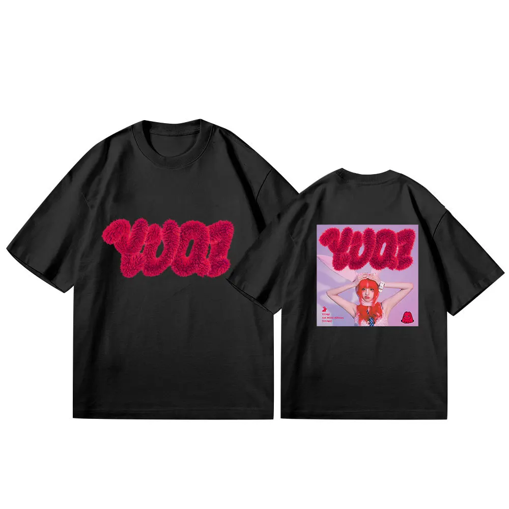 KPOP (G)I-DLE YUQI GIDLE альбом для фанатов рубашки уличная одежда свободная футболка топы