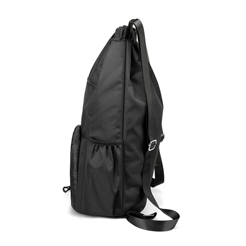 Women's Sports Bags For Men Fitness Large Drawstring Luggage Travel Big Shoe Shoulder Pocket Waterproof Female Backpack Gym Yoga