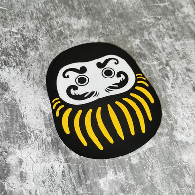 Классический мультяшный аниме счастливый Дхарма в японском стиле злые духи