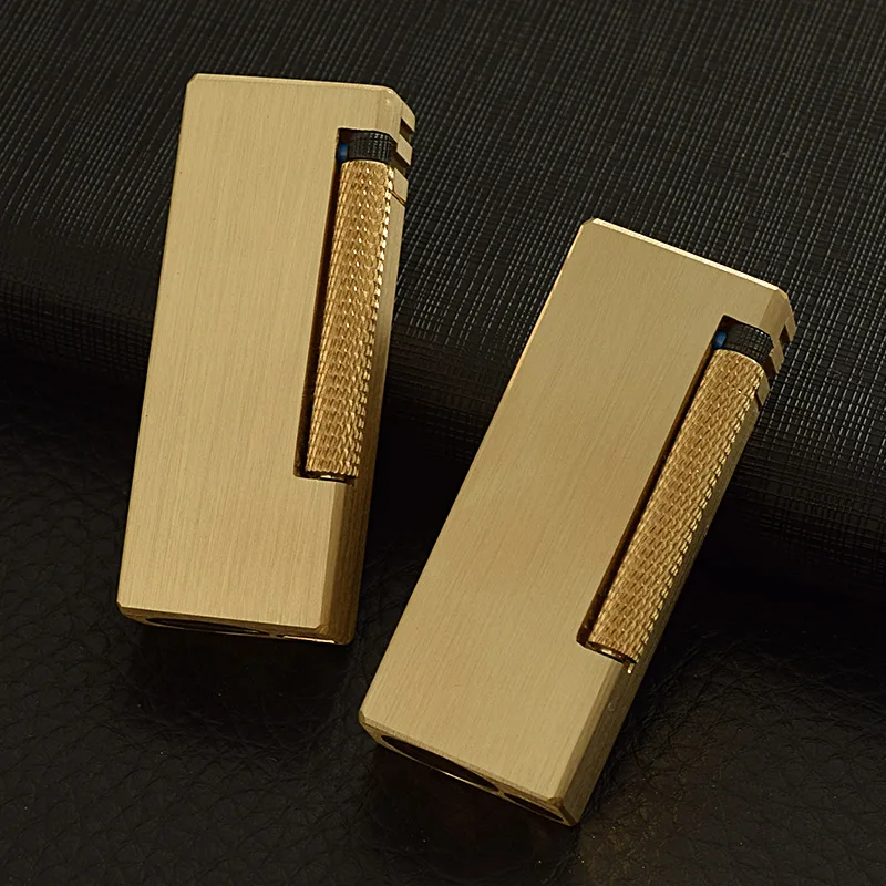 

Heavy Trench Kerosene Lighter Rollover Grinding Wheel Ignition Gift Men's Cigarette Accessories Gadgets