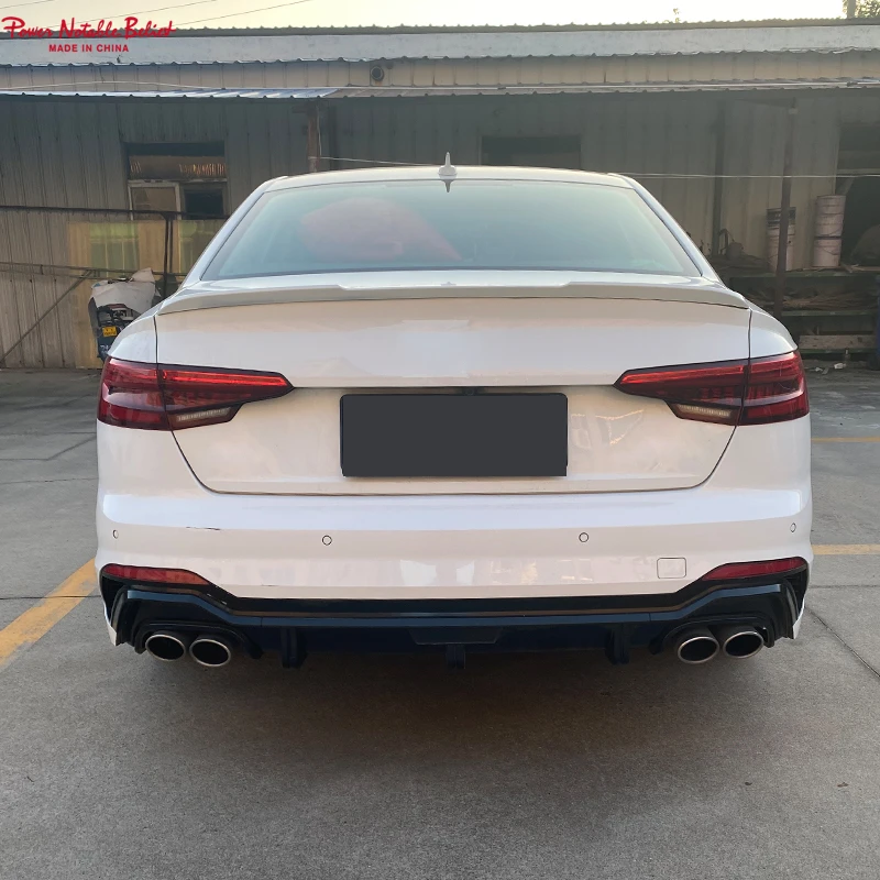 Автомобильные боди для Audi A4 S4 B9 ABT задний бампер с диффузором 2017 2018 2019