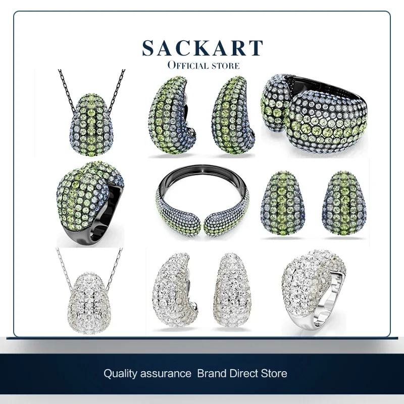 Новинка 2024 женские высококачественные ювелирные изделия с кристаллами