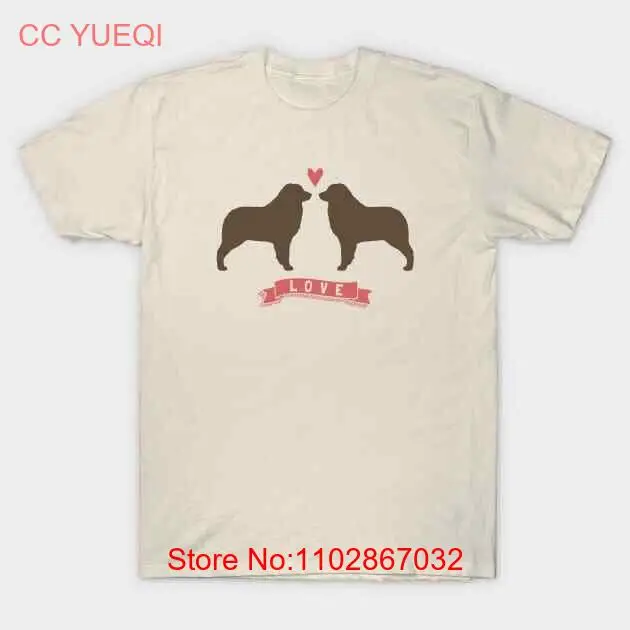 Футболка Американские овчарки в любви сделанная Австралии S-5XL
