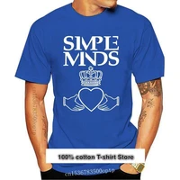 camiseta simple minds para hombre y mujer ropa para parte superior femenina nueva