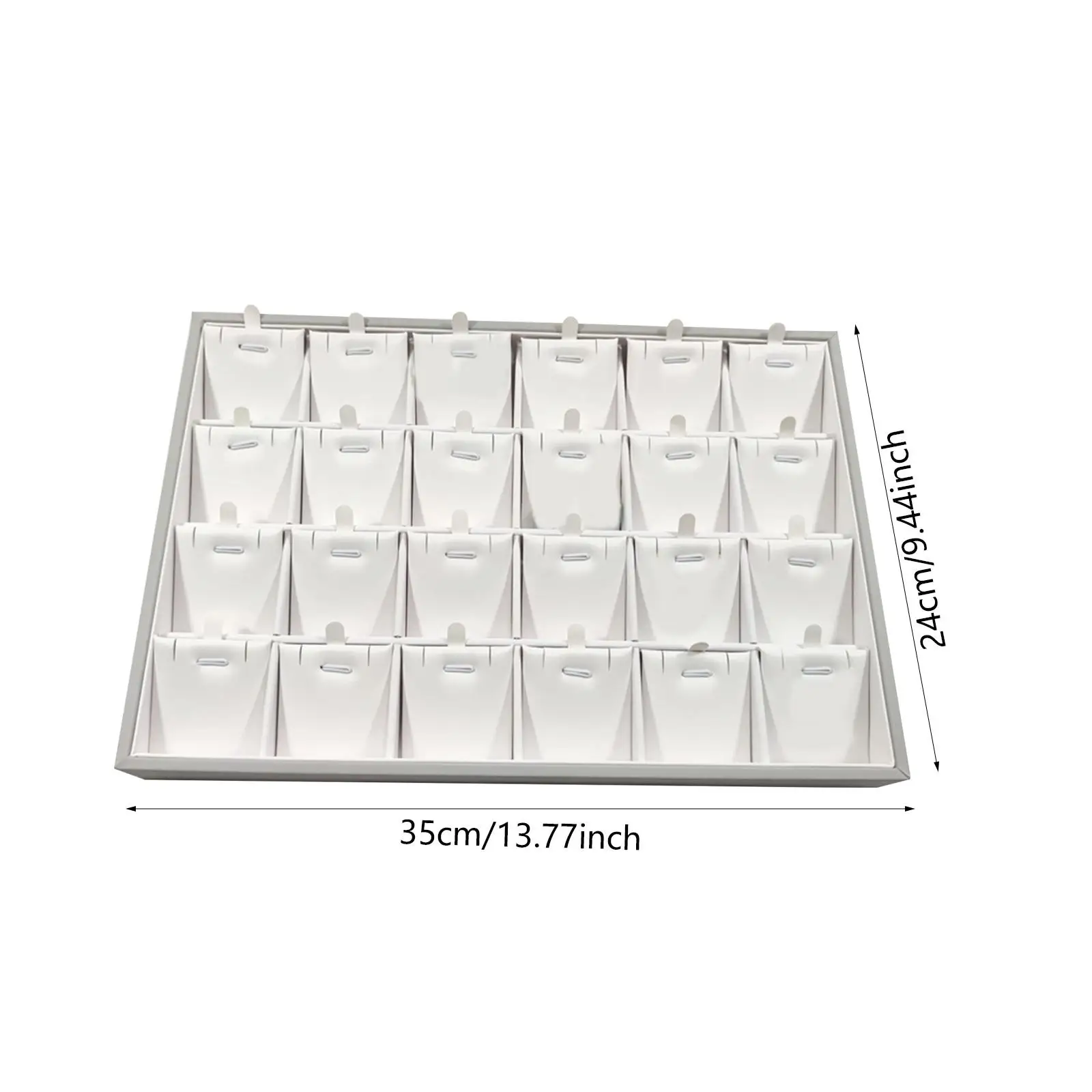 Поднос для ювелирных изделий штабелируемый прямоугольный настольный поднос