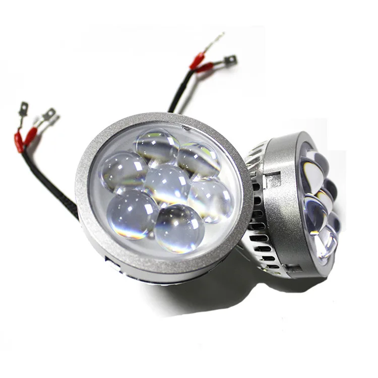 

1 Set ZSD SINGLE HIGH BEAM LED PROJECTOR LENS LED FOG LIGHTS AND 21W POWER WITH SEVEN PIECES LEDS Fog Lamp