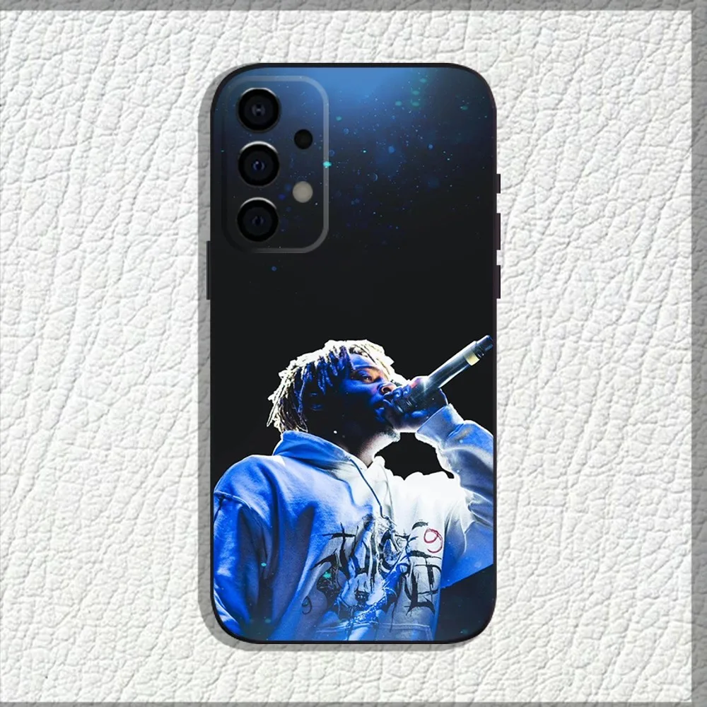 Hip Hop J-Juice-W-Wrld Phone Case For Samsung Galaxy A13 A21s A22 A31 A32 A52 A53 A71 A80 A91 Soft Black Shell