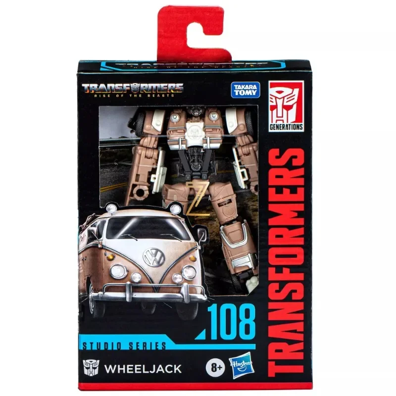 Оригинальные трансформеры Takara Tomy Hasbro Studio Series SS108 Wheeljack Transformers Classic Movie