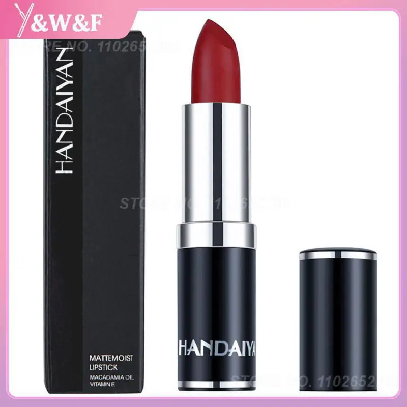 

HANDAIYAN Lipstick 12 Colors Matte Long-lasting Makeup Red Lips Matte Waterproof Matte Lipstick Lip Stick Cosmetics TSLM1