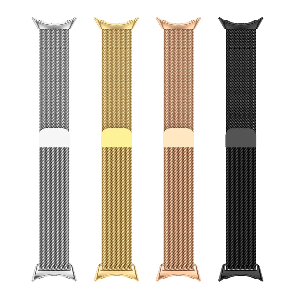 No Gaps Classic Buckle Metal Stainless Steel Strap for Google Pixel Watch band forPixel Watch Bracelet Replacement Watchband